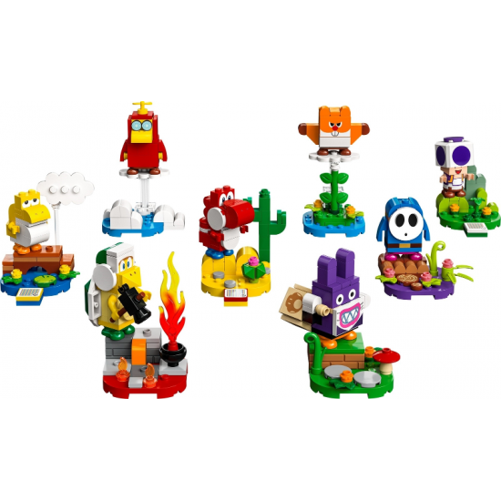 LEGO Super Mario™ Série 5 (Complete Series of 8 Complete Character Sets) 2022